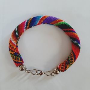 Handcrafted Peruvian Aguayo Bracelet